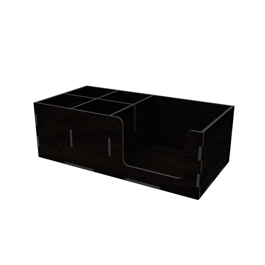 Organizer wooden black 300x150x100 mm
