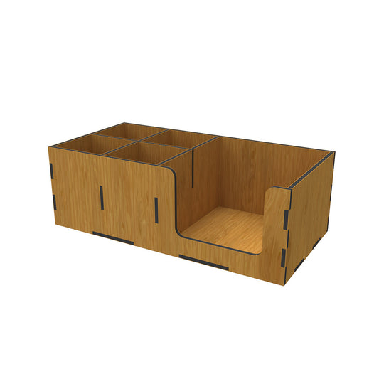 Organizer wooden oak 300x150x100 mm