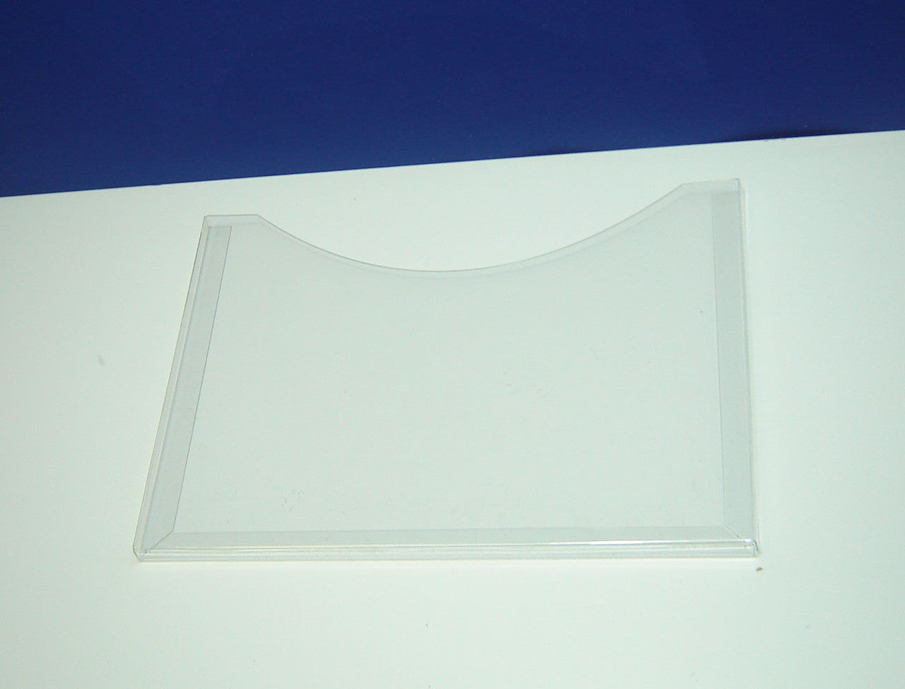 Vertical brochure holder, Document holder  A4, brochure display 210x297x10mm, without mounting tape PET 0.7