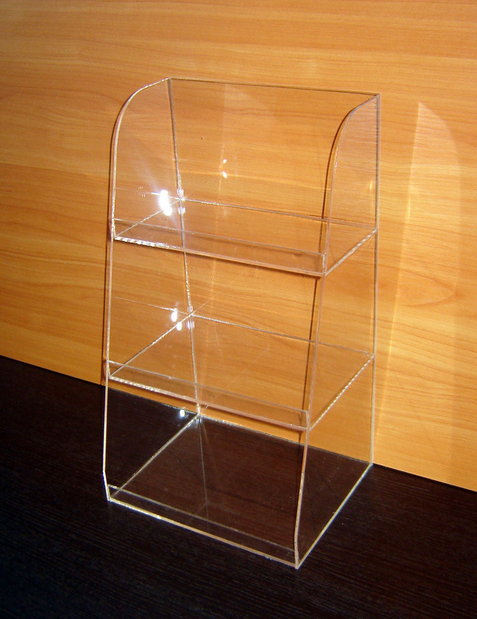 stand for goods, three-tier display case, 250x200x450