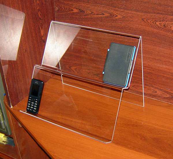 Two-tier slide for smartphones and tablets