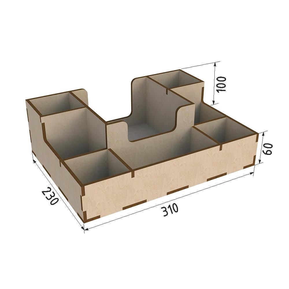 Organizer for tea bags - 310x230x100