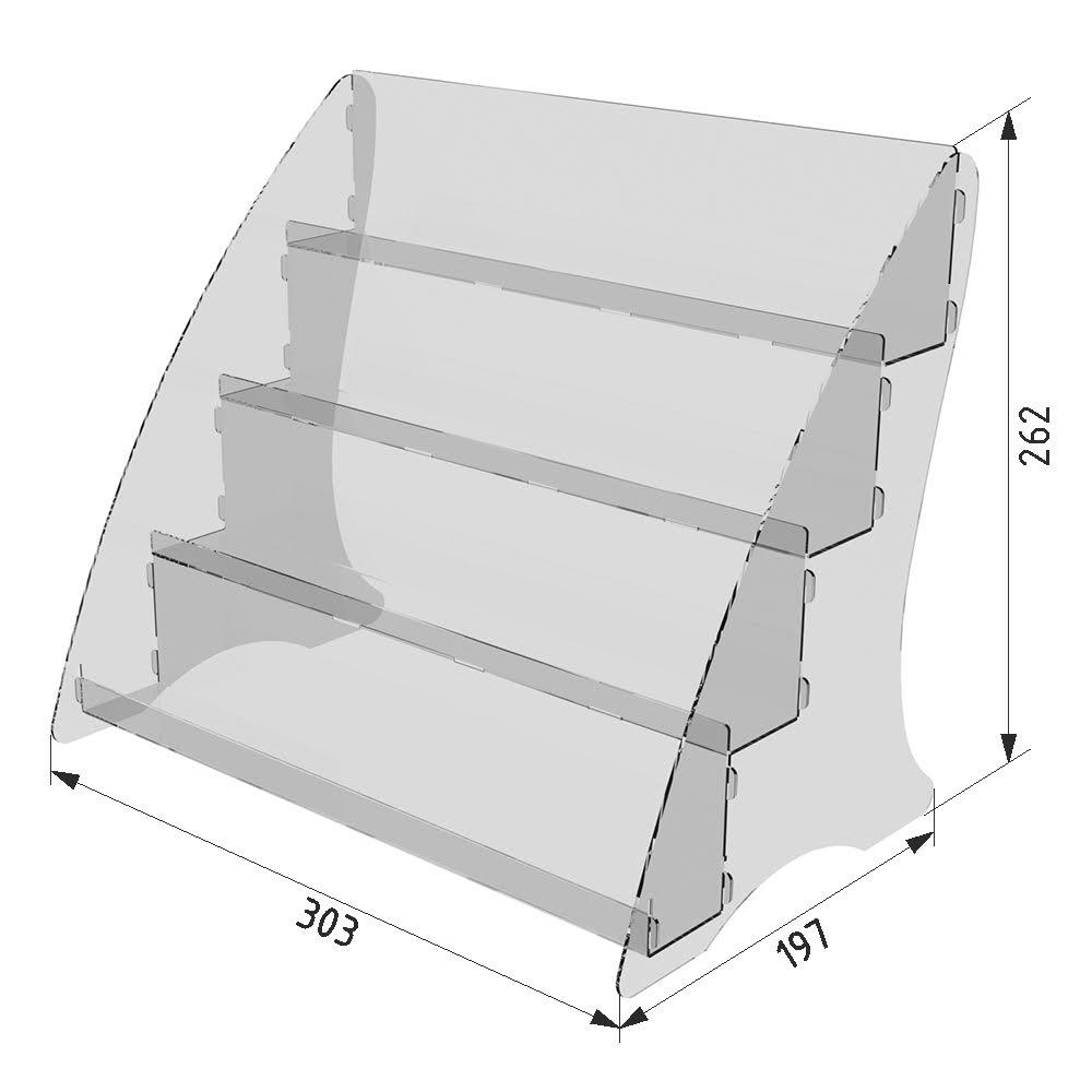 Slide For Goods, Stand For Nail Polish, Stands For Goods, Shelves For Products, Display For Goods