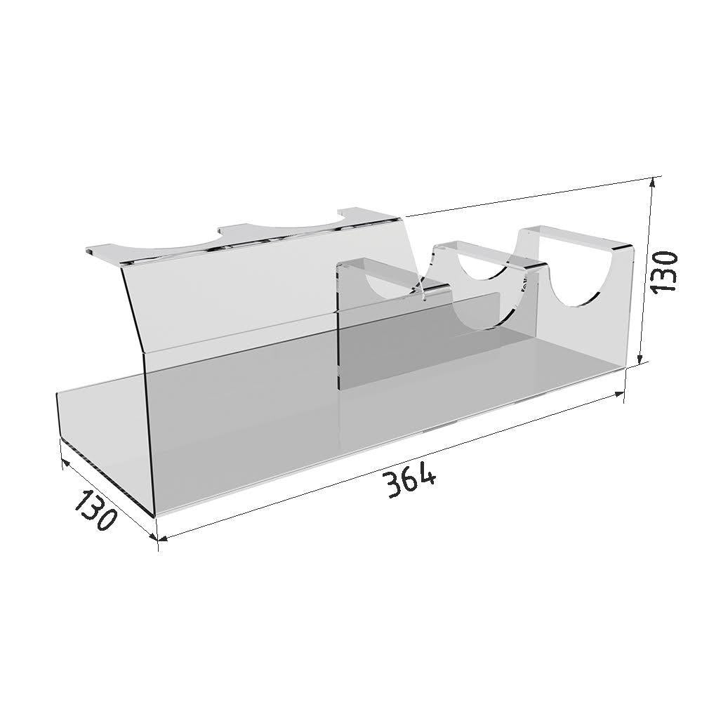 Holder For Hot Dogs, Slide For Goods, Shawarma Holder Stands For Goods, Shelves For Products, Display For Goods