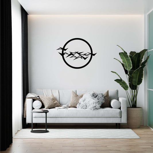 Wall decor - Birds circle