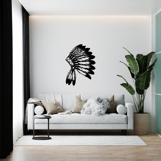 Indian Feathers – Wooden Wall Decor