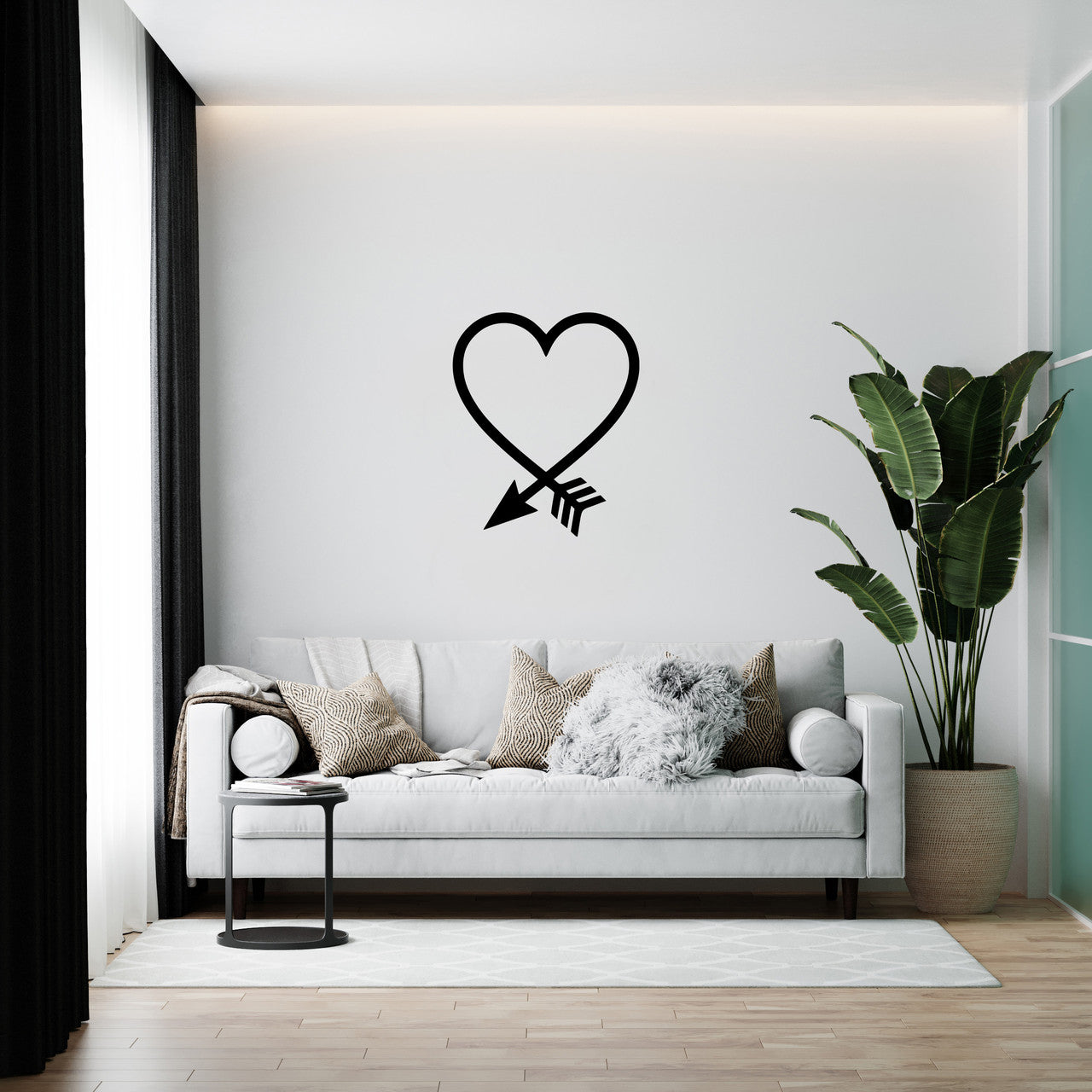 Wooden wall decor “Shooter's Heart”