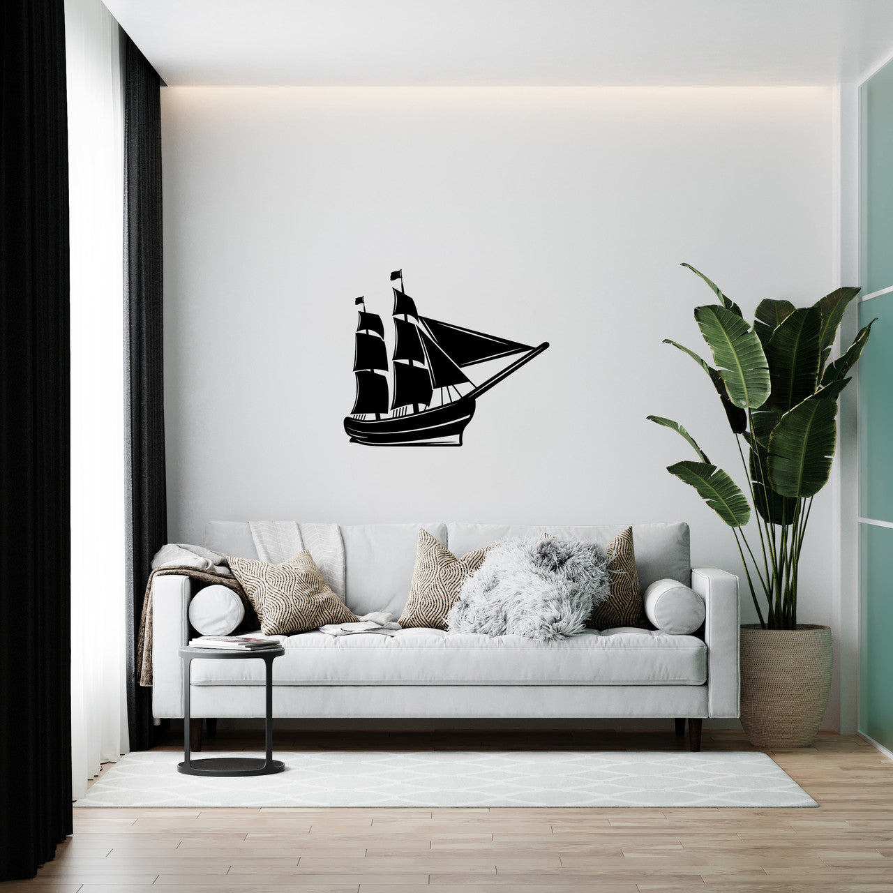 Wooden wall decor - Ship