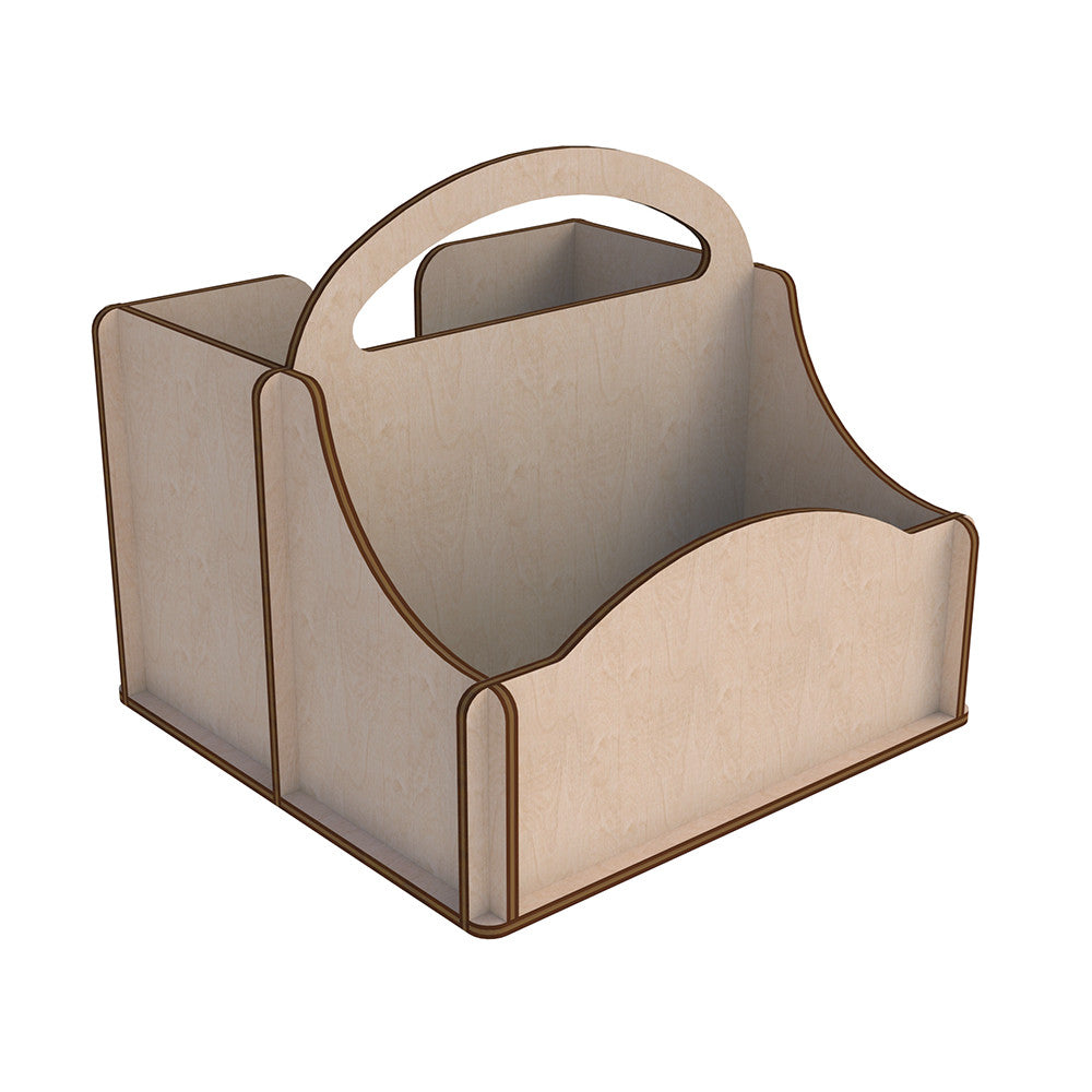 Napkin holder wooden 146x140x95