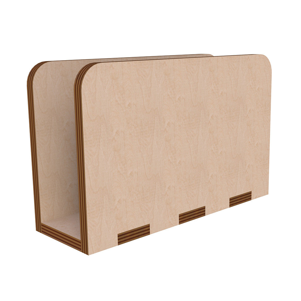 Napkin holder wooden 120x80x40