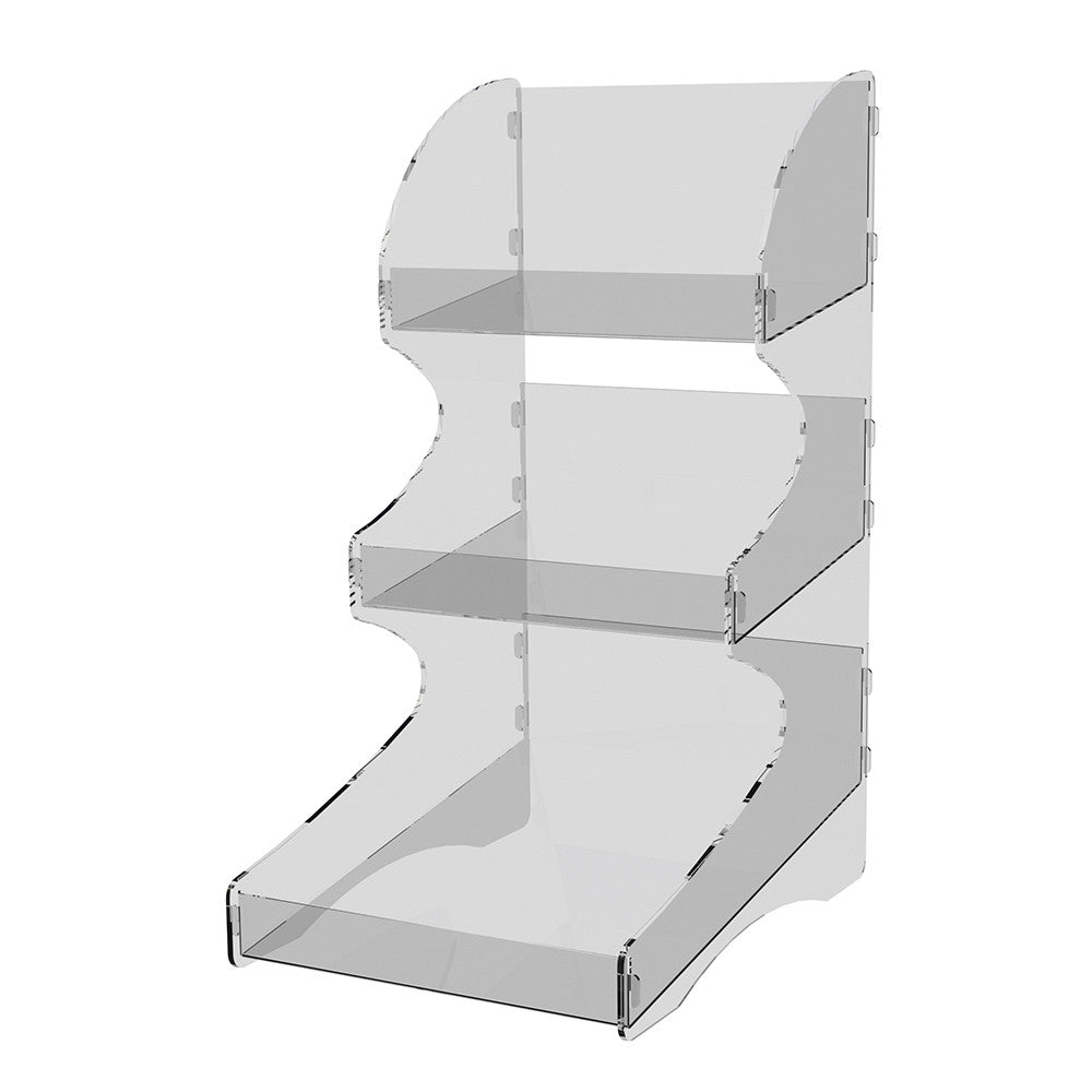 display stand for candy bars, tabletop, 150x400x260