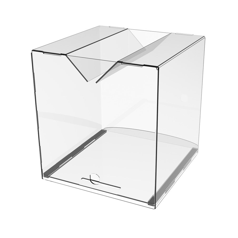 Donation box 200x200x200 wide slot