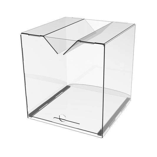 Donation box 200x200x200 wide slot