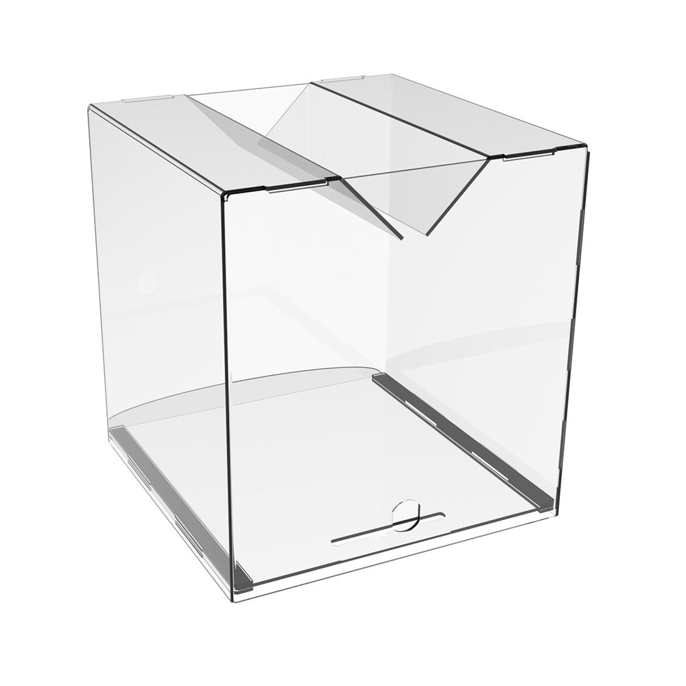Donation box 200x200x200 wide slot