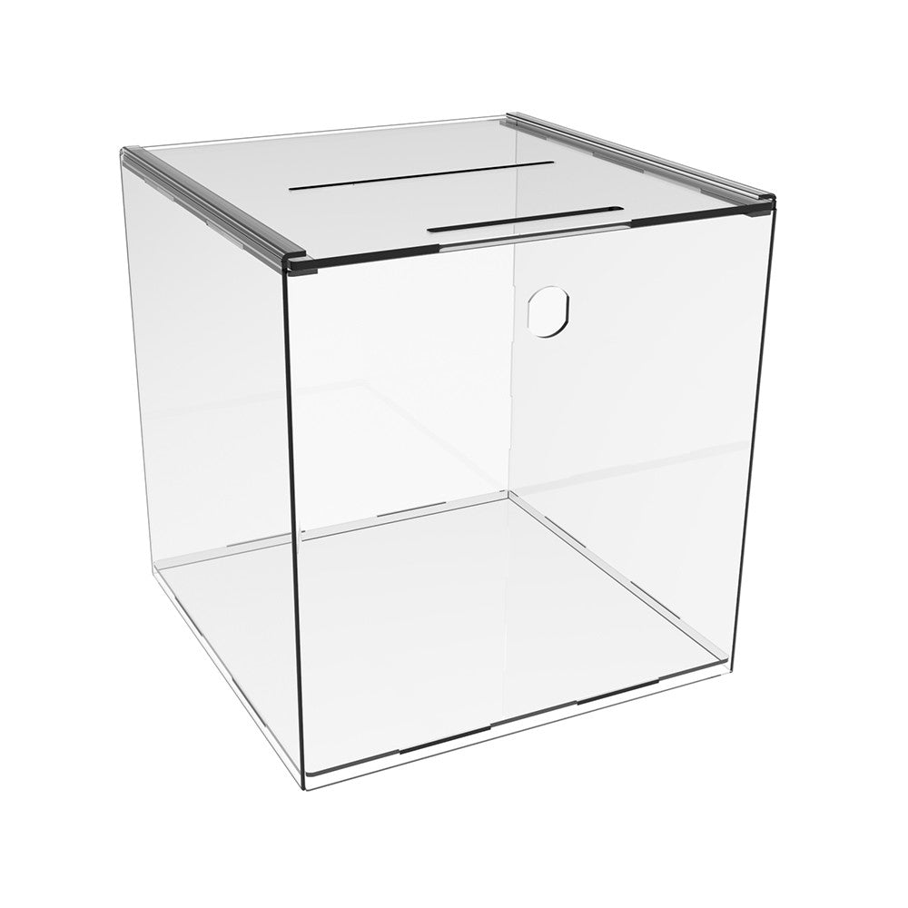 Donation box 200x200x200 mortise lock