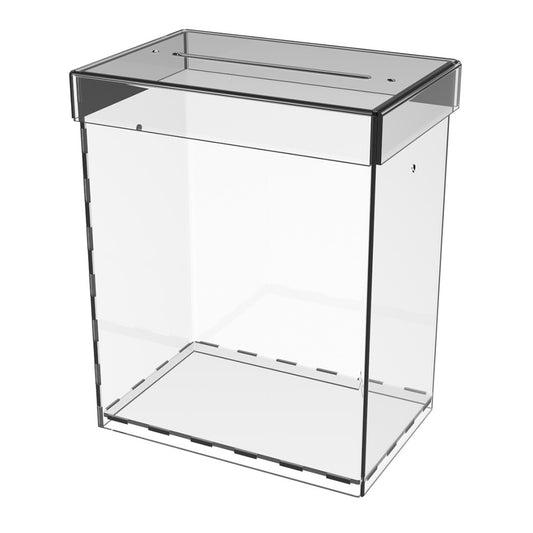 box for collecting money, questionnaires, volume 1.5 liters