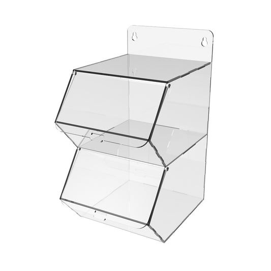 vertical dispenser for marmalade, snacks, nuts 2 cells