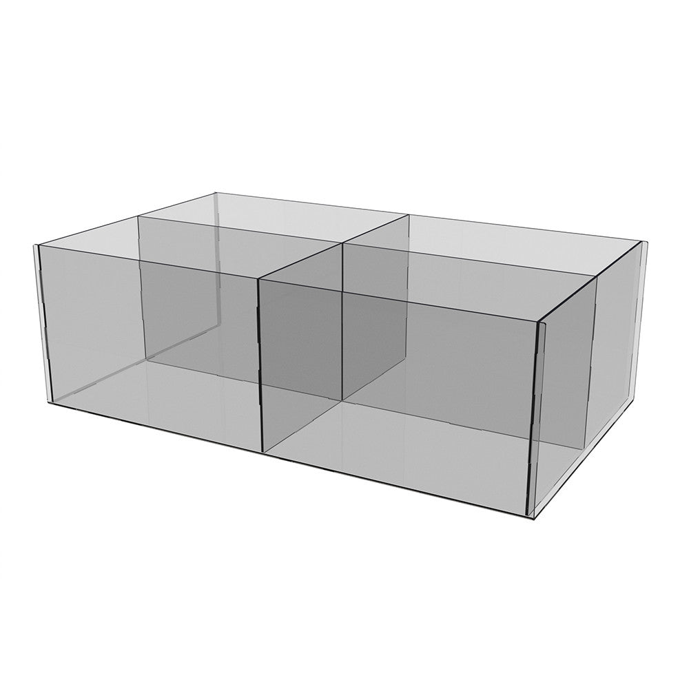 Acrylic box 4 cells 310x180x100