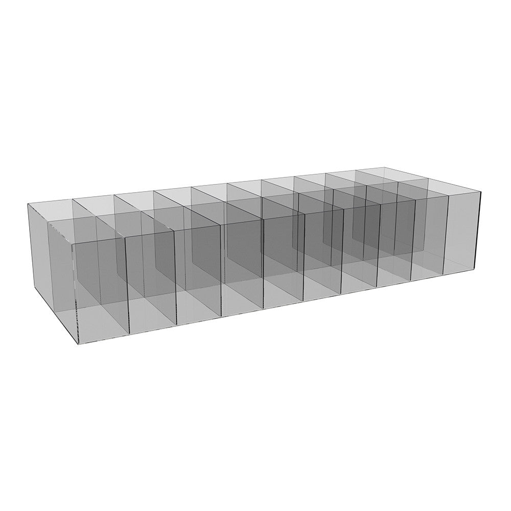 Acrylic box 1000x380x200 20 cells