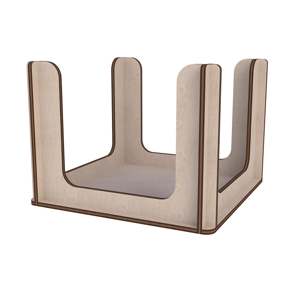 Napkin holder wooden 130x130x95