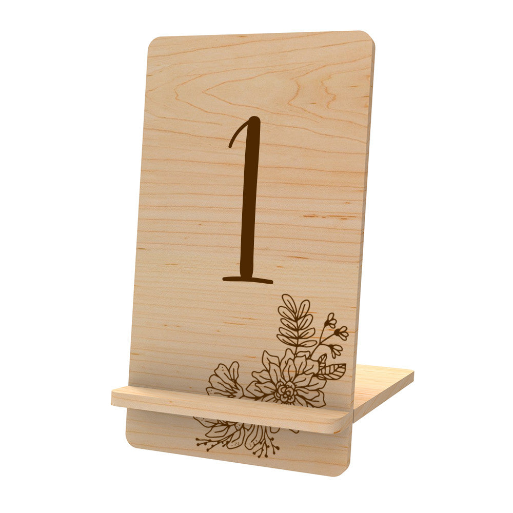 wooden table numbers 100x60