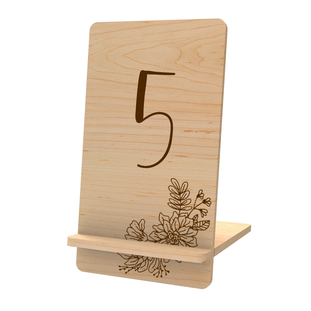 wooden table numbers 100x60