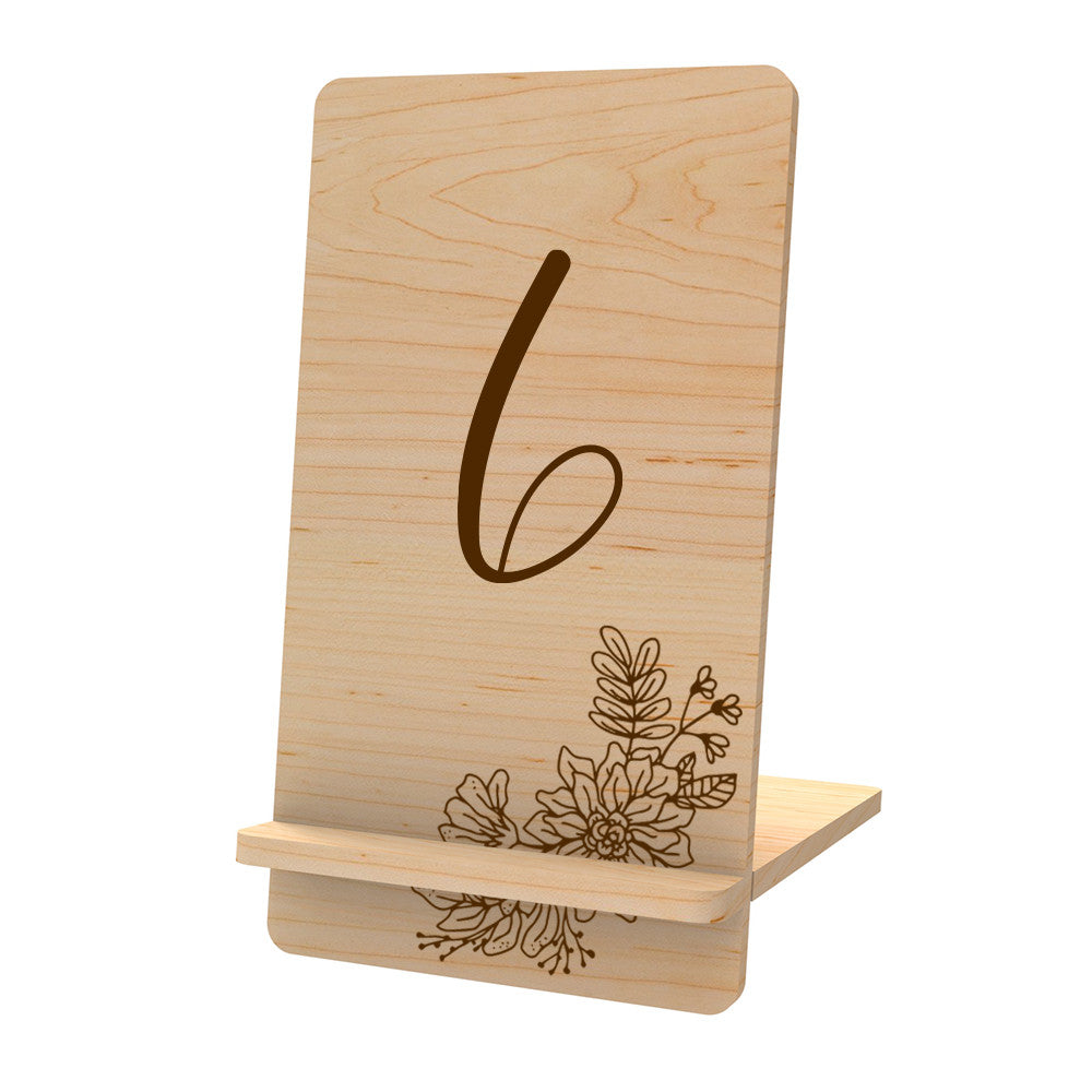 wooden table numbers 100x60