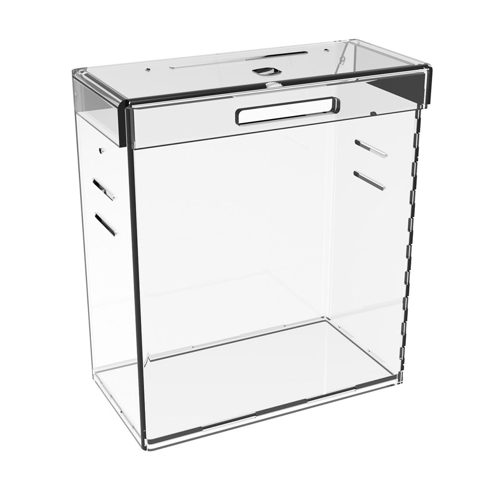 box for donations and collections 200x230x110 with lock. Volume 5 liters