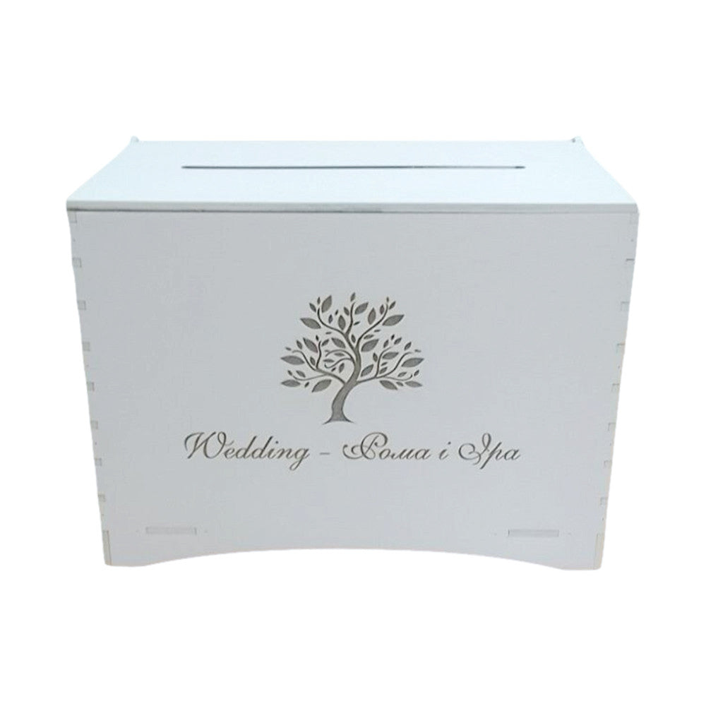 Chest for envelopes, Wedding treasury 308x205x230mm