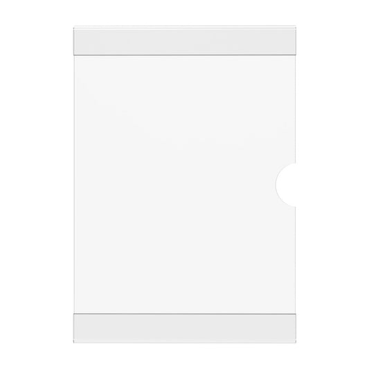 Paper holder A6 vertical 105x148 (tape not included), document holder Pack of 5,15,50pc