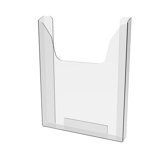 Paper holder A4 275x210x25mm, Vertical document display wall mounted with mounting tape.