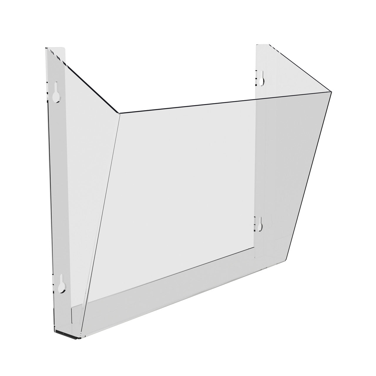 Wall mounted brochure holder A4 format ,Wall tray A4